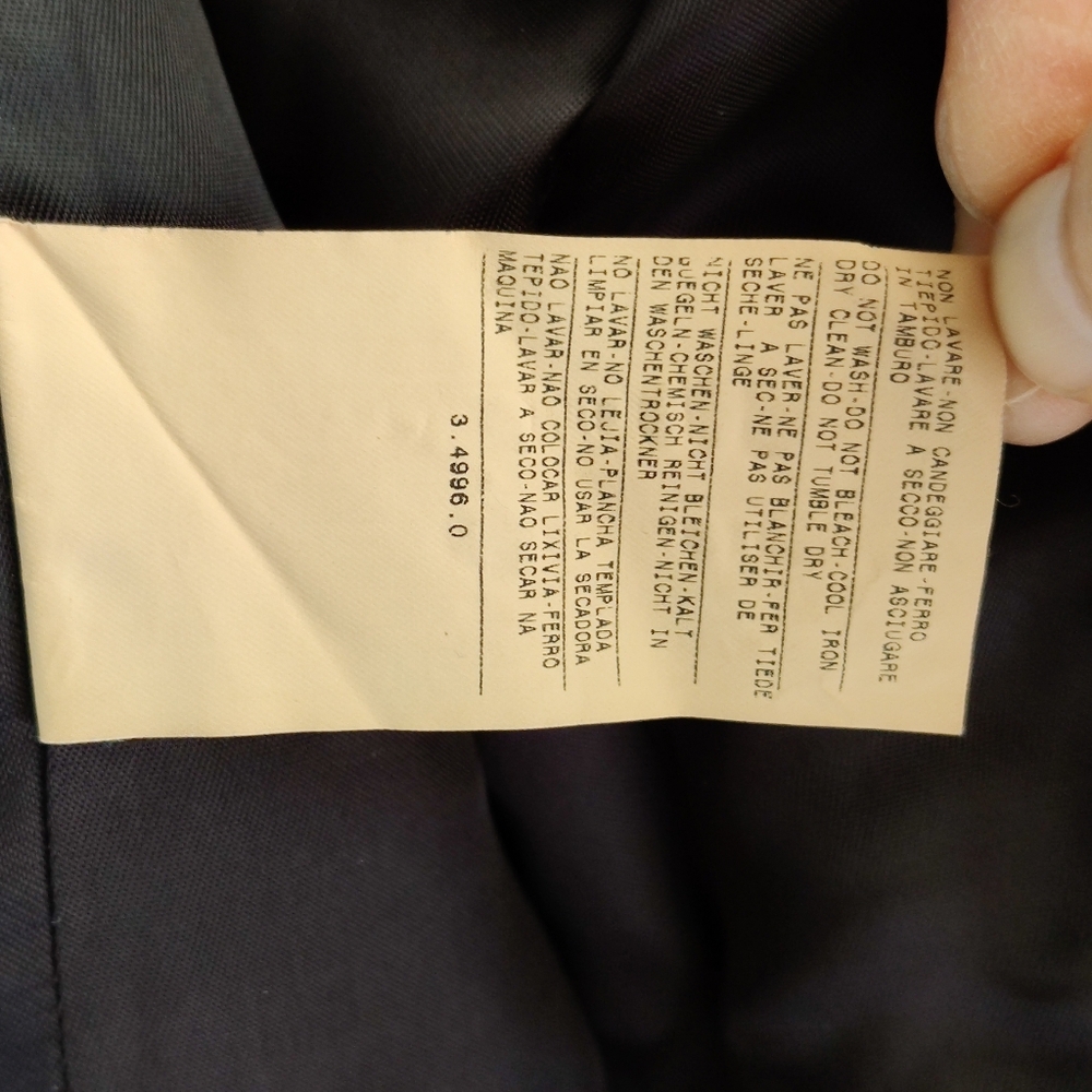 Sisley (Benetton) Men's Size 36R Waist Tuxedo - Picture 13 of 16